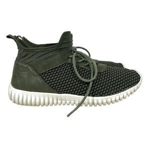 Dirty Laundry Women’s Fashion Sneakers Harlen Fabric Hight Top Olive Green 8.5 M